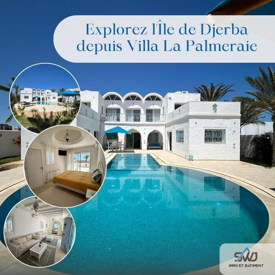 Villa La Palmeraie D'Arkou, Grande Piscine Zewnętrze zdjęcie